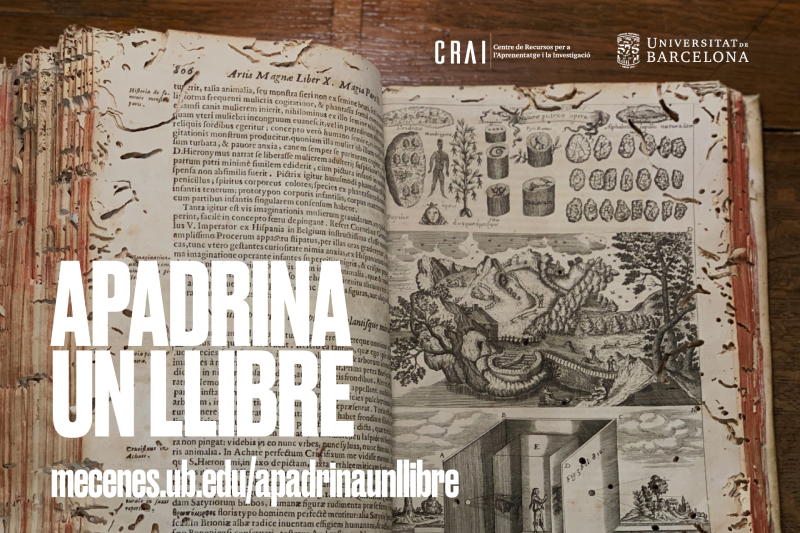 Un atles, un catàleg jesuïta i un sermó: protagonistes de la nova campanya d’Apadrina un llibre
