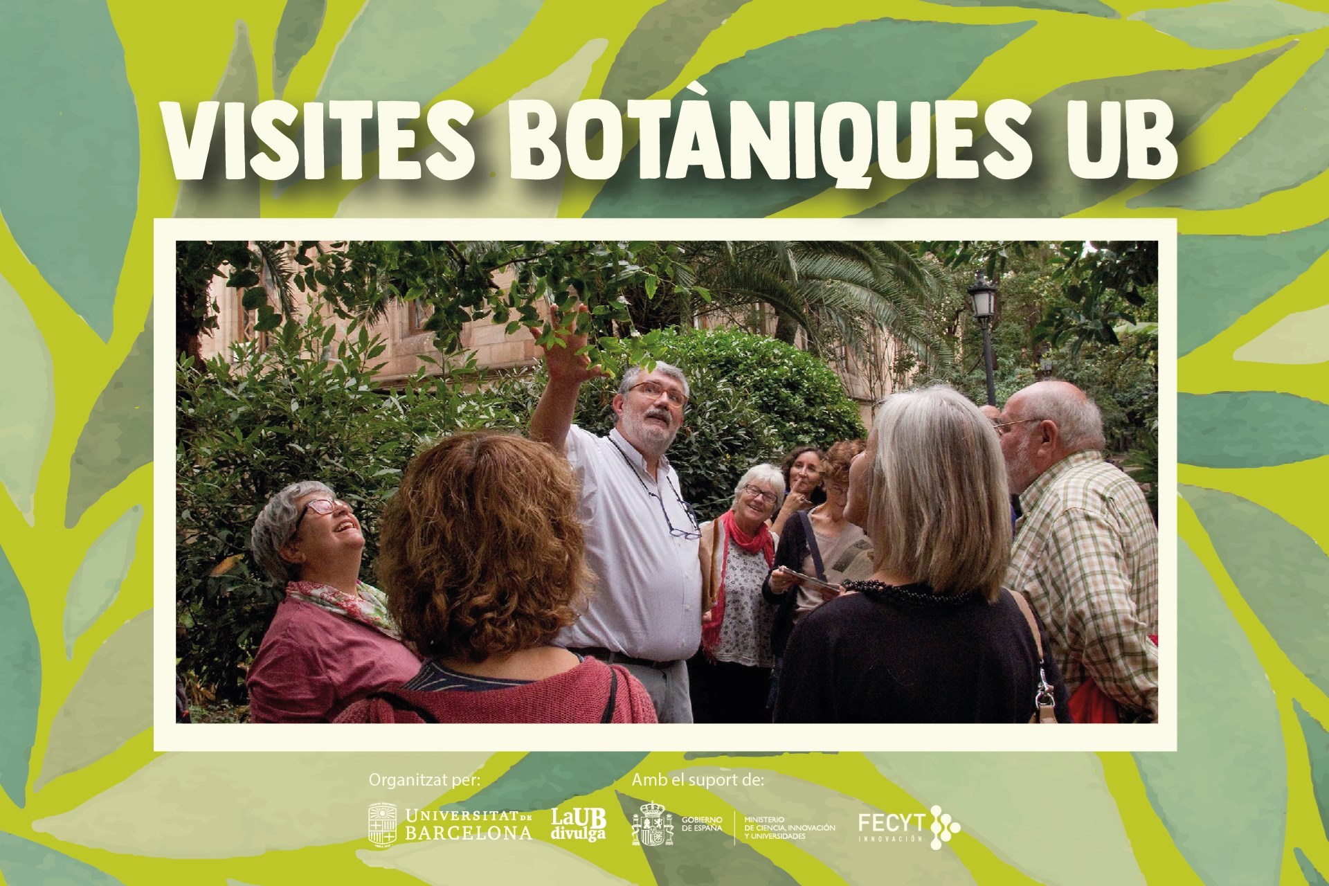 Tornen les visites botàniques a la UB