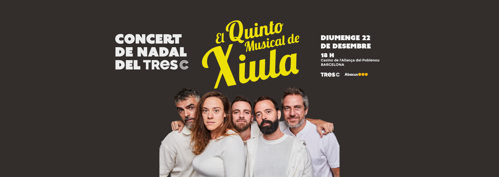 Xiula i el seu Quinto Musical: Els Protagonistes del Concert de Nadal del TRESC