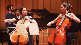 Gemma Dalmau i Júlia Erra, violoncels