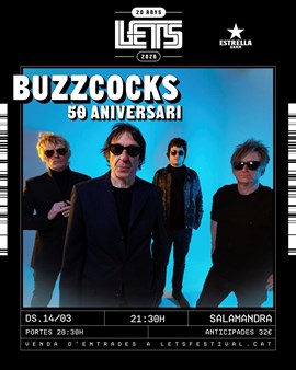 LET'S FESTIVAL: BUZZCOCKS - 50 ANIVERSARIO