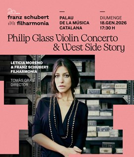 Philip Glass Violin Concerto & West Side Story | Leticia Moreno & Franz Schubert Filharmonia