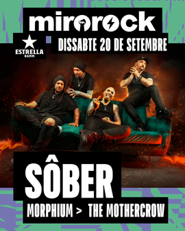 MIROROCK: SÔBER + MORPHIUM + THE MOTHERCROW