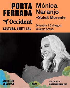 FESTIVAL PORTA FERRADA OCCIDENT:  Mónica Naranjo + Soleá Morente