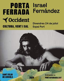 FESTIVAL PORTA FERRADA OCCIDENT:  Israel Fernández
