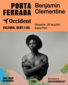 FESTIVAL PORTA FERRADA OCCIDENT:  Benjamin Clementine