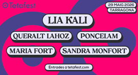 Teta Fest 29 maig  LIA KALI + QUERALT LAHOZ i mes )