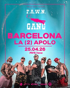 Concert 'PAWN Gang' & friends - Sala Apolo 2