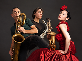 PERE MIRÓ BAND, IRENE REIG I MEGUMI MESAKU. Jamaica Sax Explosion