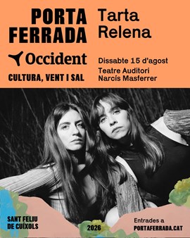 FESTIVAL PORTA FERRADA OCCIDENT:  Tarta Relena