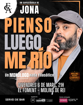 JONA-PIENSO LUEGO ME RÍO - MOLINS NIGHT CABARET