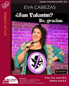 ¿SAN VALENTÍN? ¡NO, GRACIAS!