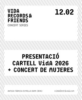 Vida Records & Friends: Presentació Cartell + Mujeres