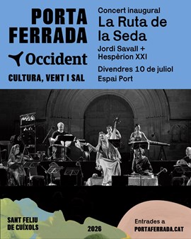FESTIVAL PORTA FERRADA OCCIDENT: Jordi Savall
