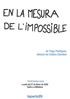 EN LA MESURA DE L'IMPOSSIBLE