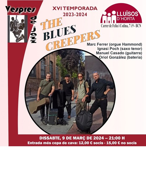 Vespres de Jazz - The Blues Creepers