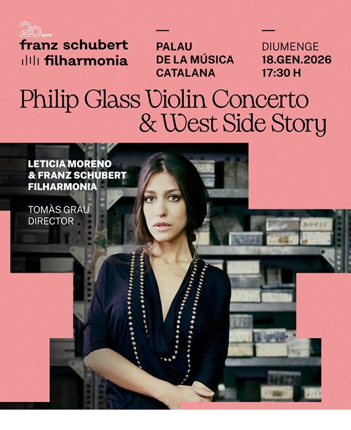 Philip Glass Violin Concerto & West Side Story | Leticia Moreno & Franz Schubert Filharmonia