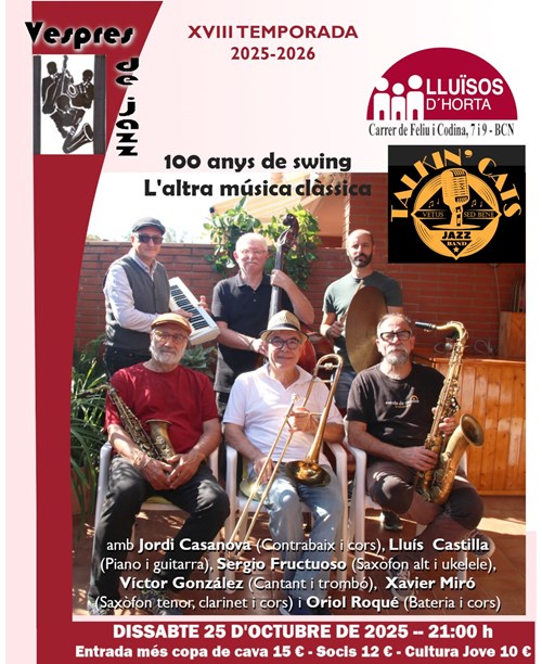 Vespres de Jazz - Talkin' Cats