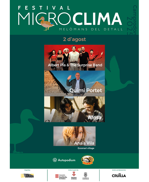 FESTIVAL MICROCLIMA :: Albert Pla + Quimi Portet + Alosa + Anaïs Vila