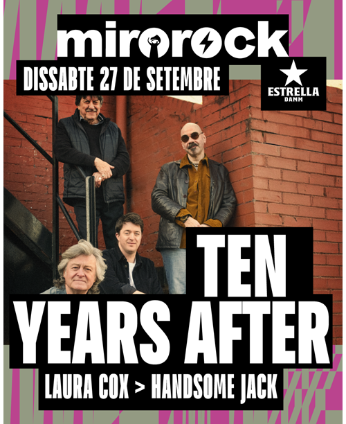 MIROROCK: TEN YEARS AFTER + LAURA COX + HANDSOME JACK