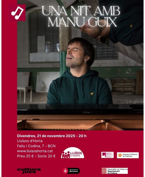 Una Nit amb Manu Guix