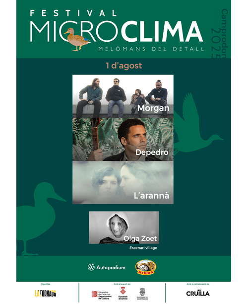FESTIVAL MICROCLIMA :: Morgan + Depedro + L'arannà + Olga Zoet