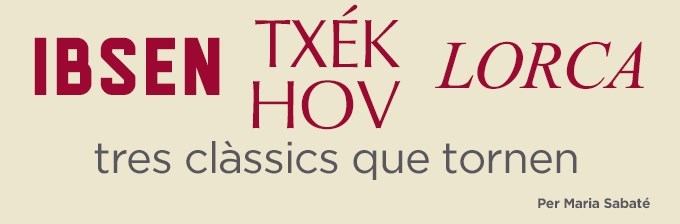 Ibsen, Txékhov i Lorca: tres clàssics que tornen