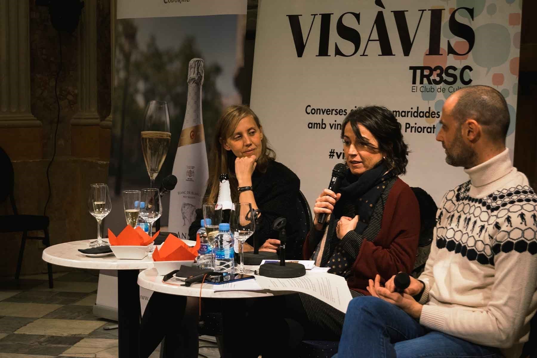 #VisàVisTR3SC amb Lídia Heredia, Codorniu i embotits de la Cooperativa Plana de Vic #VisàVisTR3SC amb Lídia Heredia, Codorniu i embotits de la Cooperativa Plana de Vic