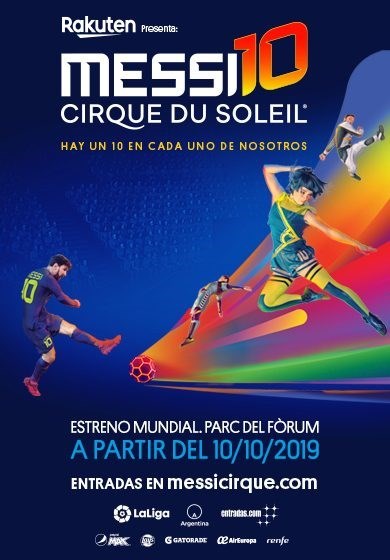  Messi 10 by Cirque du Soleil