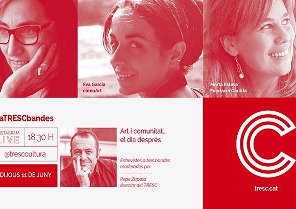 #aTRESCbandes 'Art i Comunitat, el dia després'