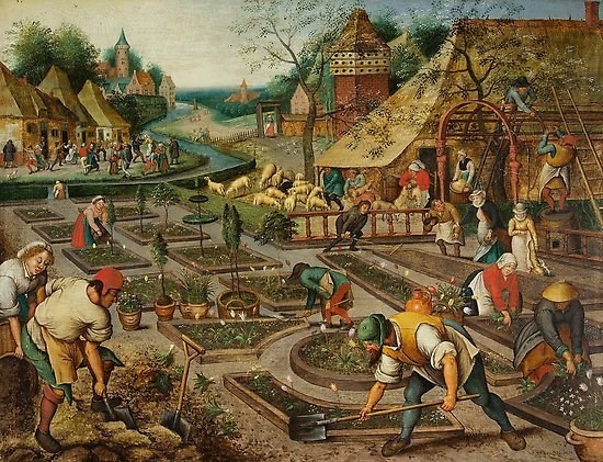  La primavera, de Pieter Brueghel