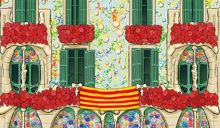  #TotsFemSantJordi de la Casa Batlló