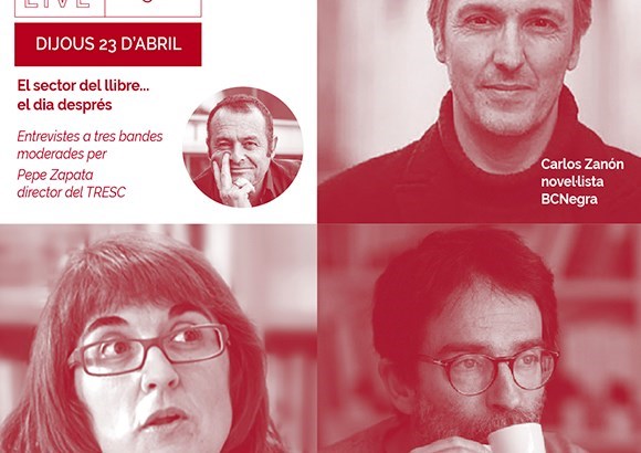 #aTRESCbandes 'El sector del llibre, el dia després'