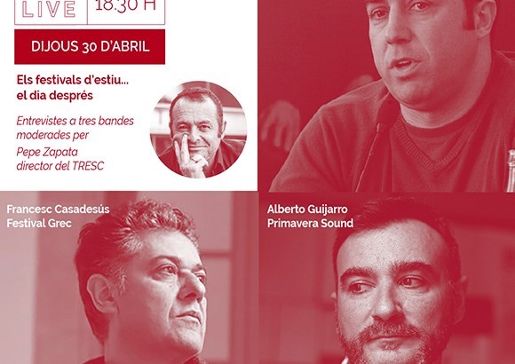 #aTRESCbandes 'Els festivals d'estiu, el dia després'