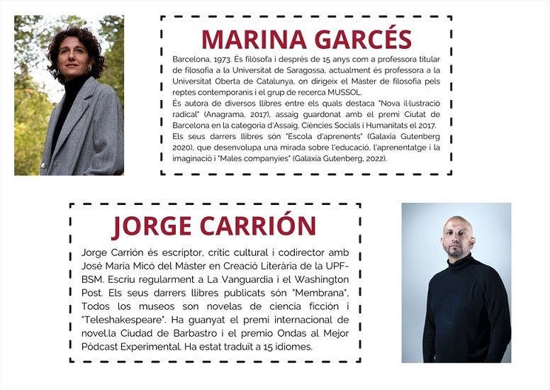  Marina Garcés i Jorge Carrión