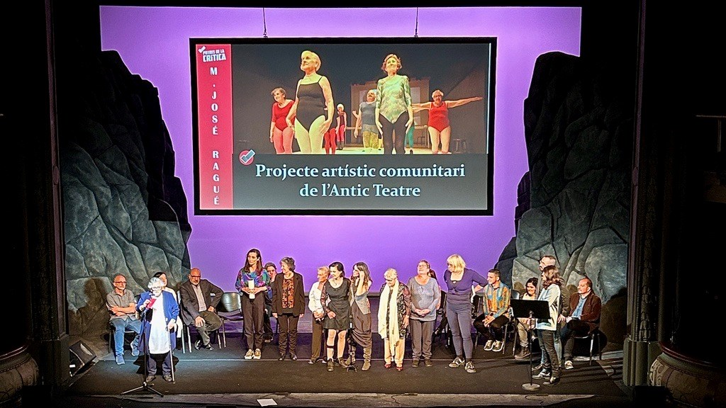 Lliurament del Premi Maria José Ragué al projecte artístic comunitari de l'Antic Teatre